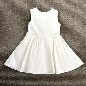 Jacadi Paris White Girl Dress Size 6